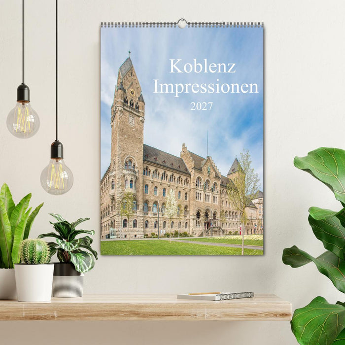 Koblenz Impressionen (CALVENDO Wandkalender 2027)