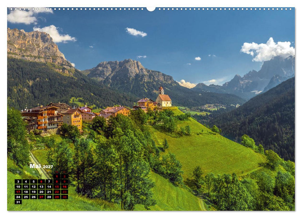 Südtirol, traumhafte Berge und Seen by VogtArt (CALVENDO Premium Wandkalender 2027)