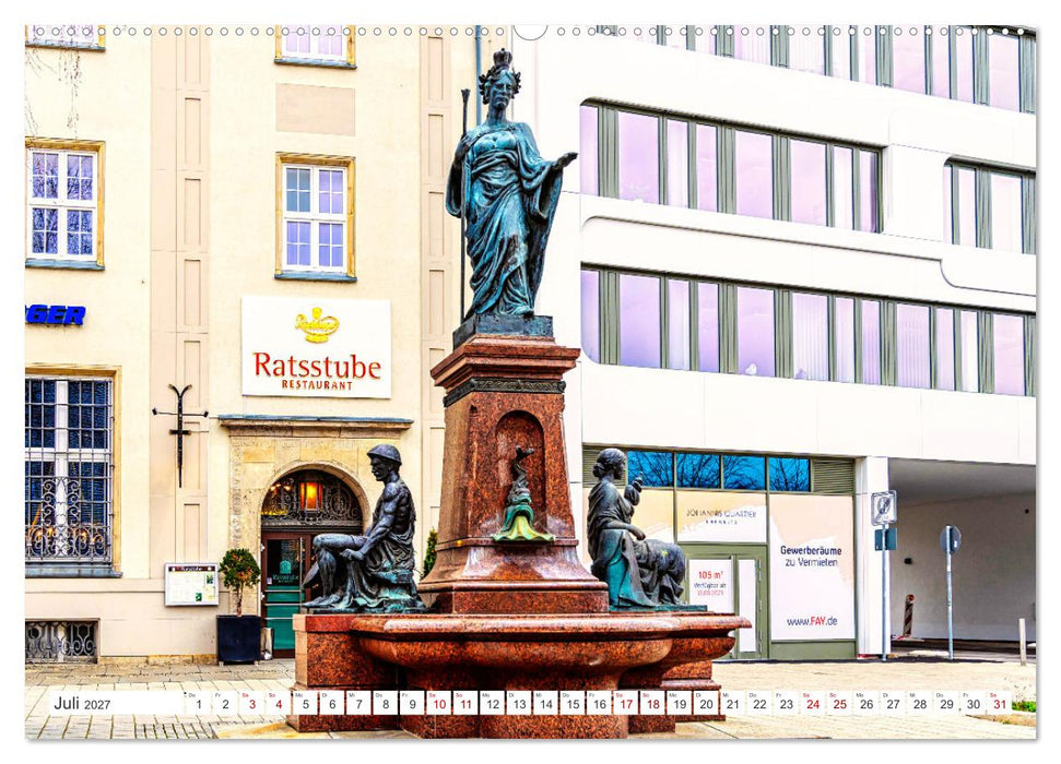 Kulturhauptstadt Chemnitz (CALVENDO Premium Wandkalender 2027)