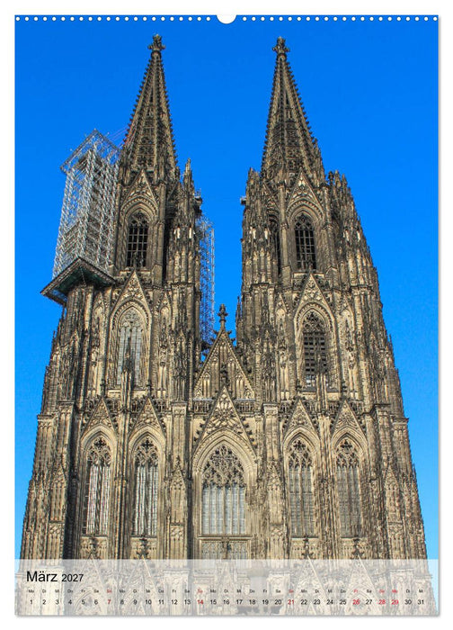 Kirchen in Köln - Highlights und Geheimtipps (CALVENDO Premium Wandkalender 2027)