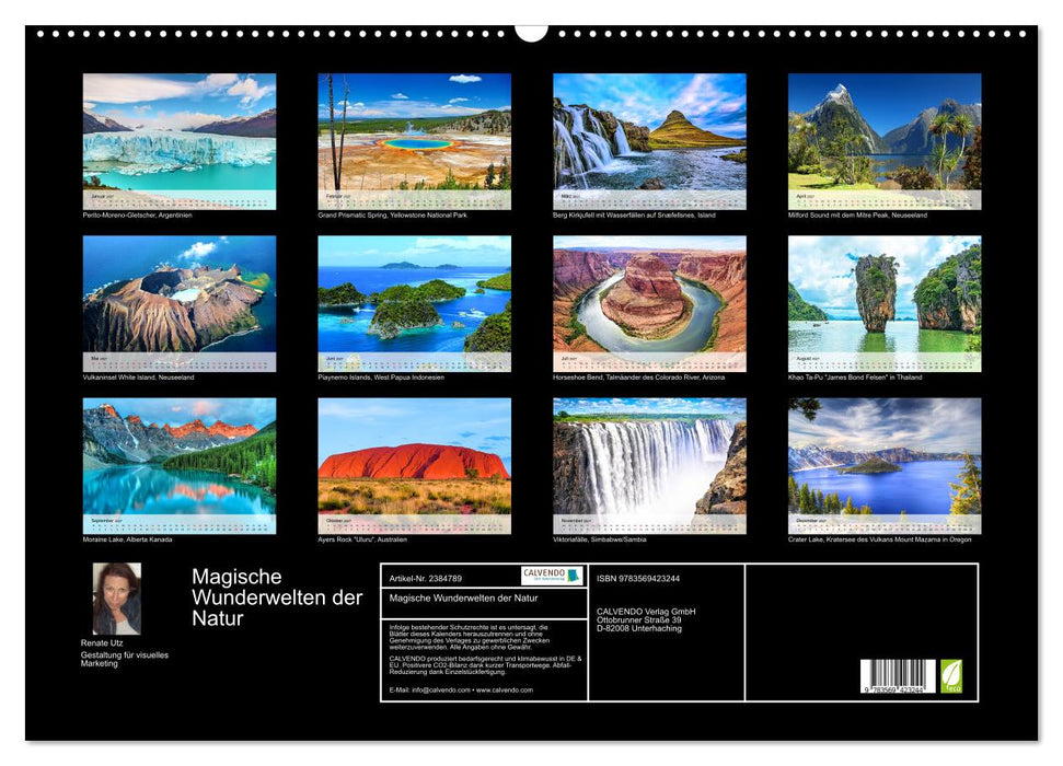 Magische Wunderwelten der Natur (CALVENDO Wandkalender 2027)