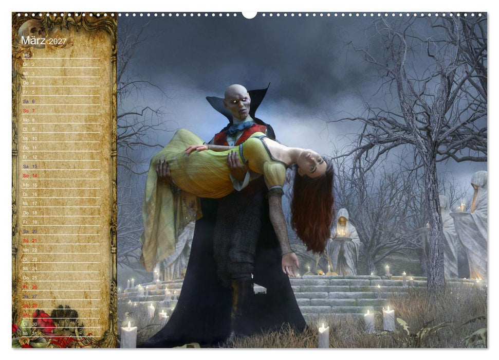 Vampire - Kinder der Nacht (CALVENDO Wandkalender 2027)