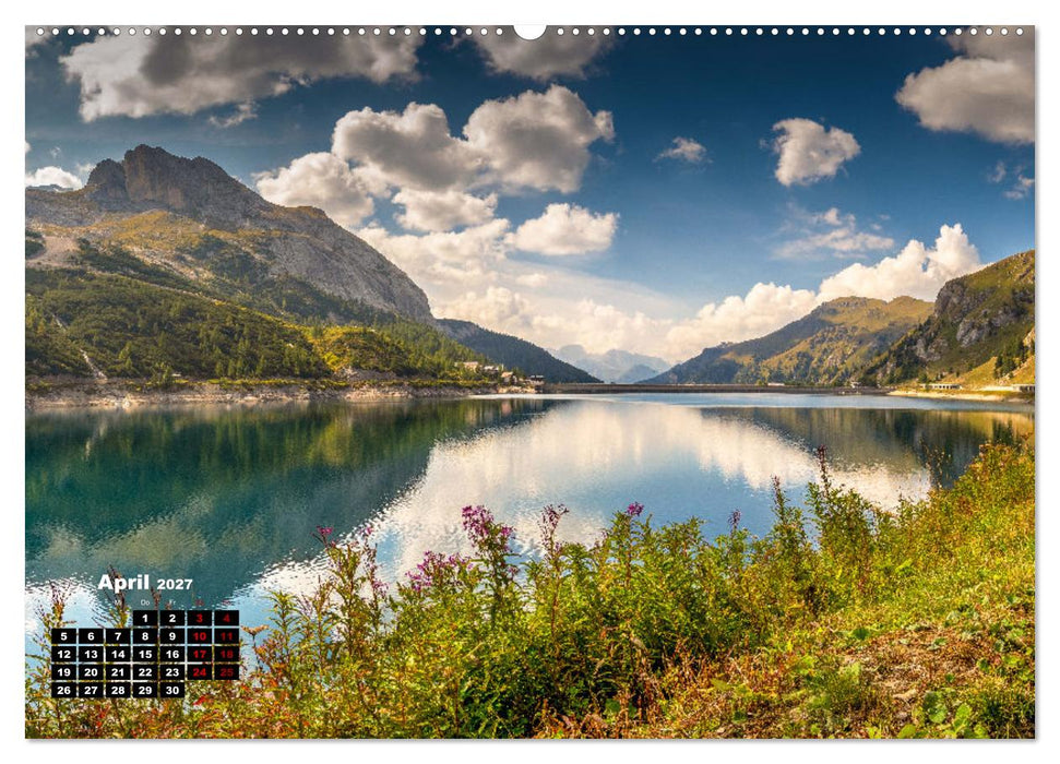 Südtirol, traumhafte Berge und Seen by VogtArt (CALVENDO Wandkalender 2027)