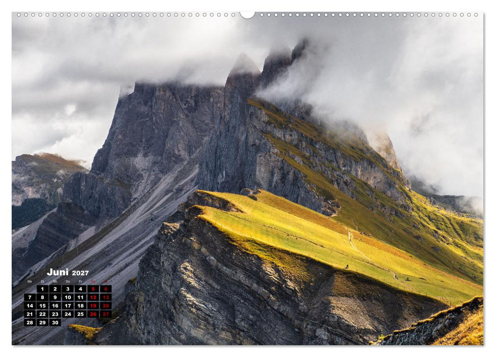 Südtirol, traumhafte Berge und Seen by VogtArt (CALVENDO Wandkalender 2027)