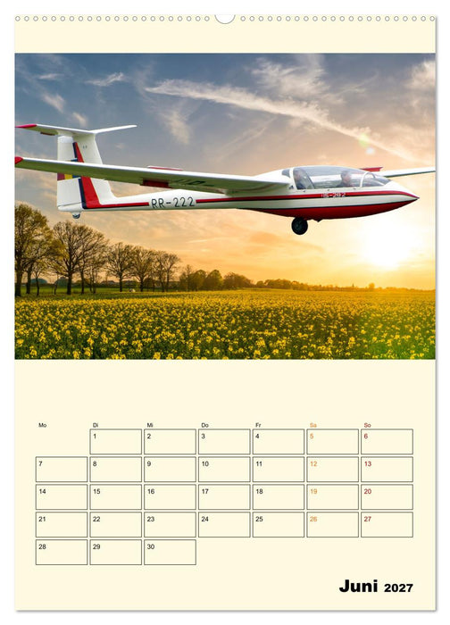 Segelfliegen - dem Himmel ganz nah (CALVENDO Wandkalender 2027)