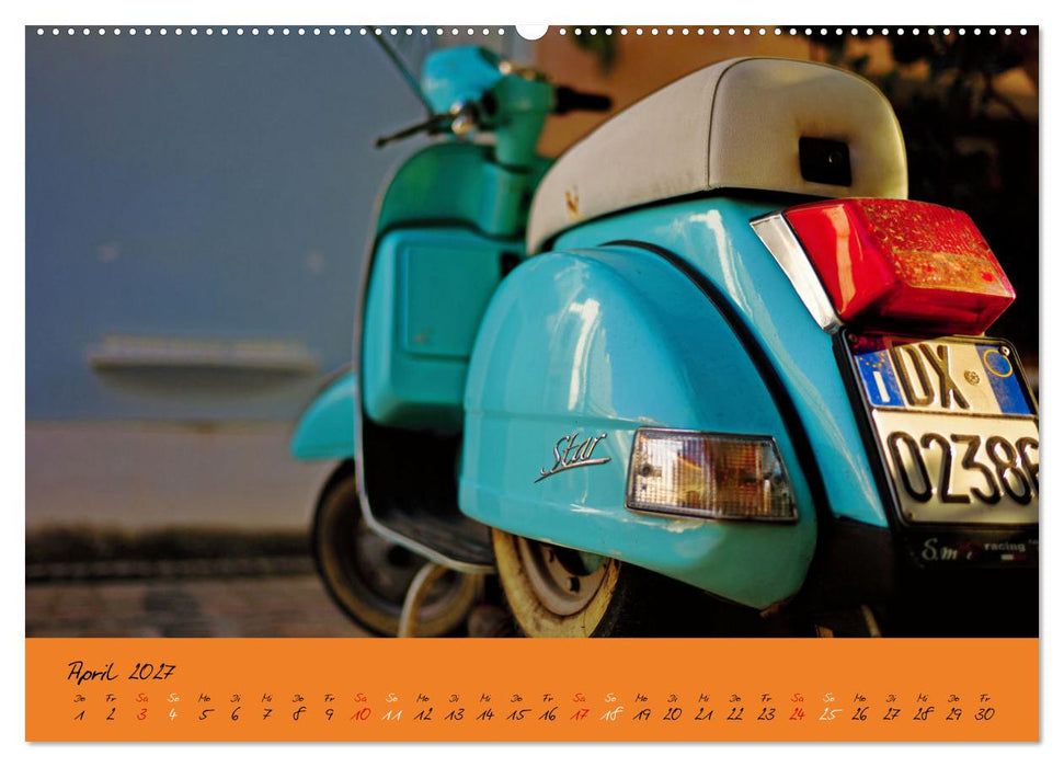 Vespa Liebe (CALVENDO Premium Wandkalender 2027)