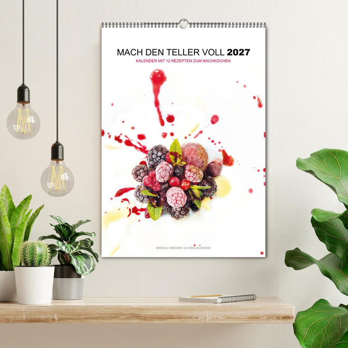 Mach den Teller voll 2027 (CALVENDO Wandkalender 2027)