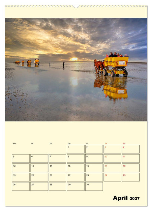 Meine geliebte Nordsee (CALVENDO Premium Wandkalender 2027)