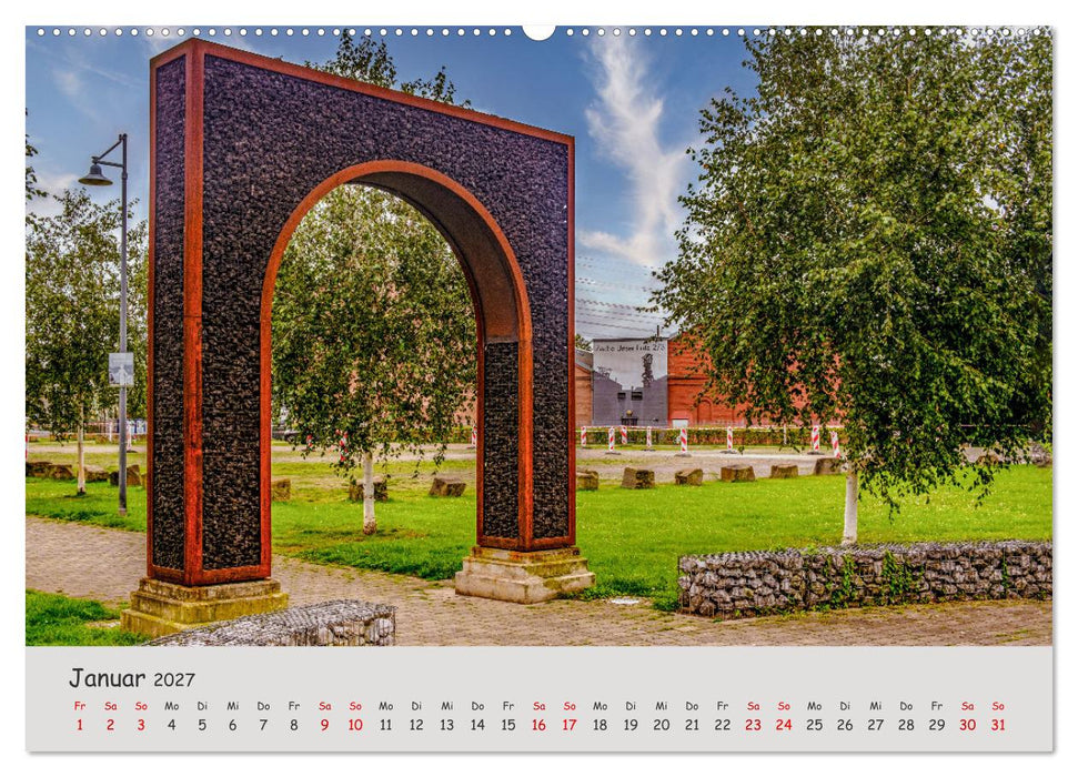 Herne: Stadt an Emscher und Kanal (CALVENDO Wandkalender 2027)