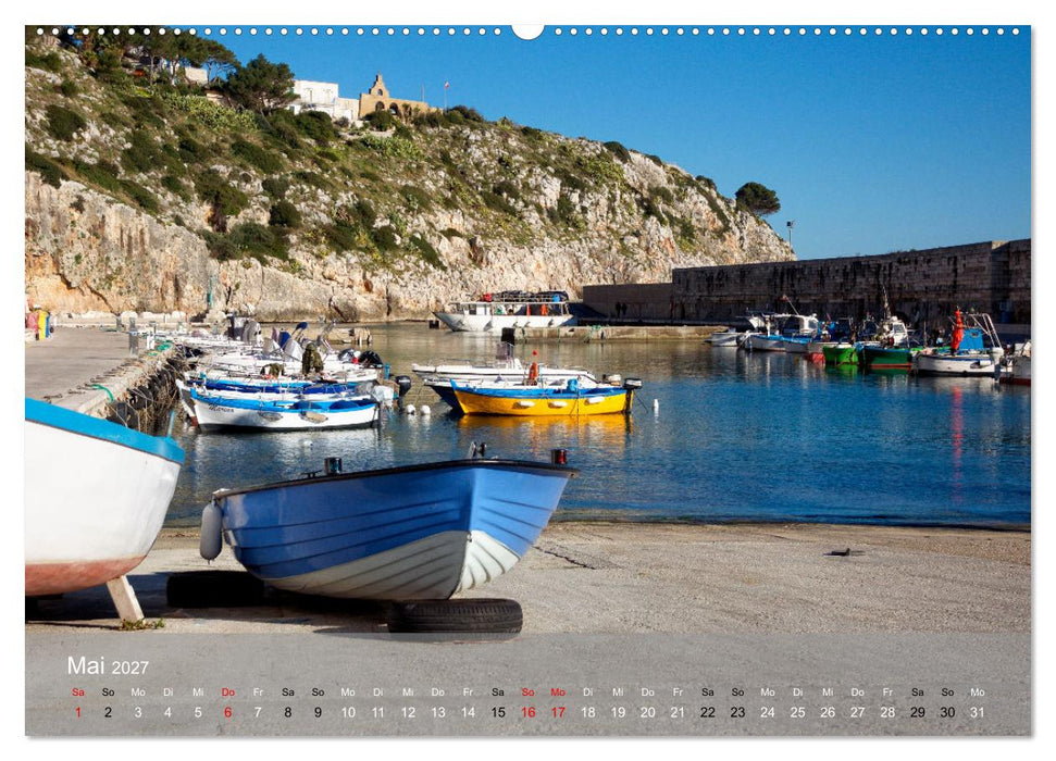 Der Küste entlang im Salento (CALVENDO Wandkalender 2027)