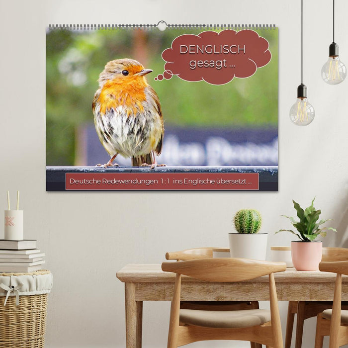 DENGLISCH gesagt... (CALVENDO Wandkalender 2027)