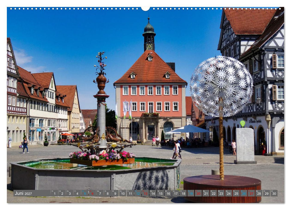 Stuttgarter Tagestouren (CALVENDO Premium Wandkalender 2027)