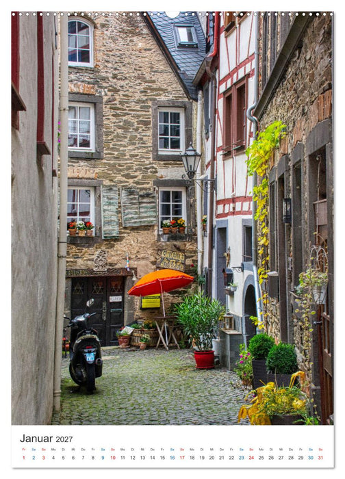 Beilstein - Das Dornröschen der Mosel (CALVENDO Wandkalender 2027)