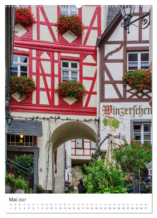 Beilstein - Das Dornröschen der Mosel (CALVENDO Wandkalender 2027)