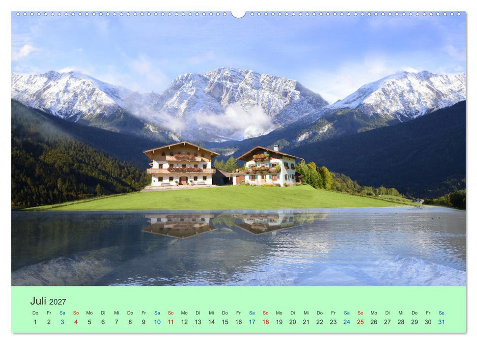 Zauber der Alpen (CALVENDO Premium Wandkalender 2027)