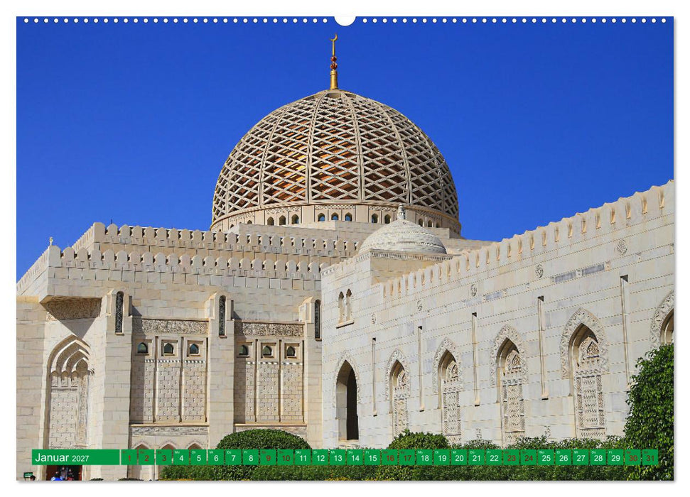 Unterwegs im Weihrauchland Oman (CALVENDO Premium Wandkalender 2027)