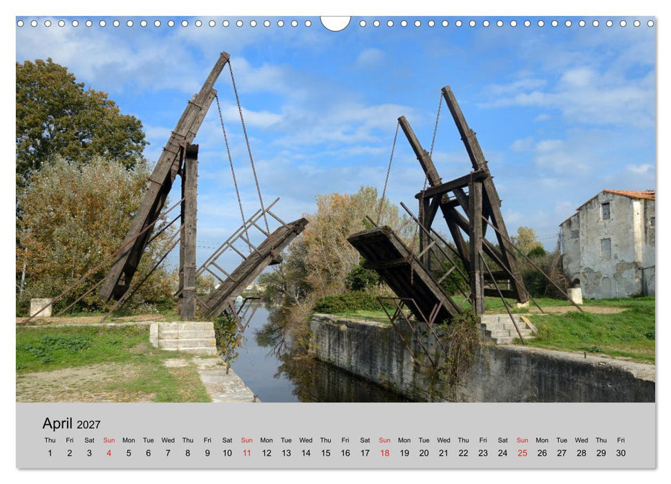 Historic Bridges of Provence (CALVENDO Monthly Calendar 2027)