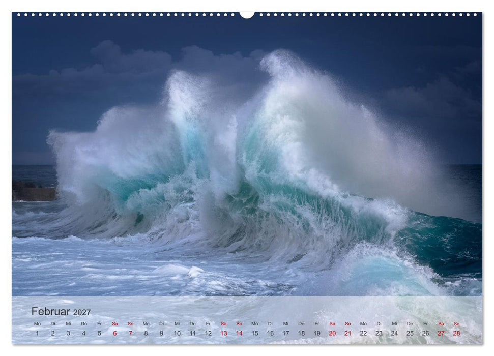 Wellen Konzert (CALVENDO Wandkalender 2027)