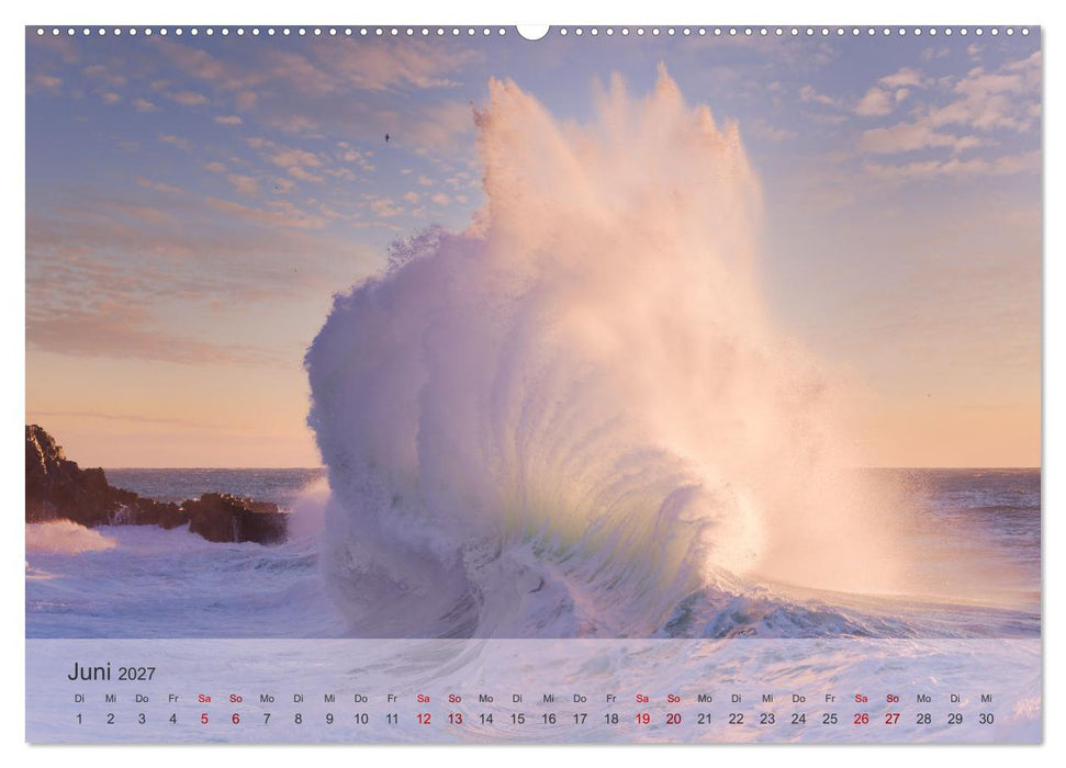 Wellen Konzert (CALVENDO Wandkalender 2027)