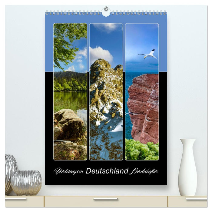 Unterwegs in Deutschland Landschaften (CALVENDO Premium Wandkalender 2027)