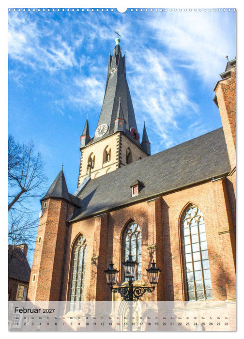 Kirchen in Düsseldorf (CALVENDO Premium Wandkalender 2027)