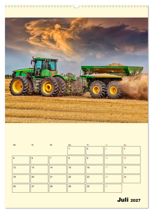 Landwirtschaft - digital in die Zukunft (CALVENDO Premium Wandkalender 2027)