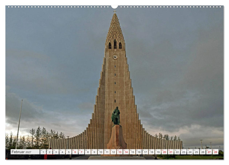 ISLAND, Insel aus Feuer und Eis (CALVENDO Premium Wandkalender 2027)