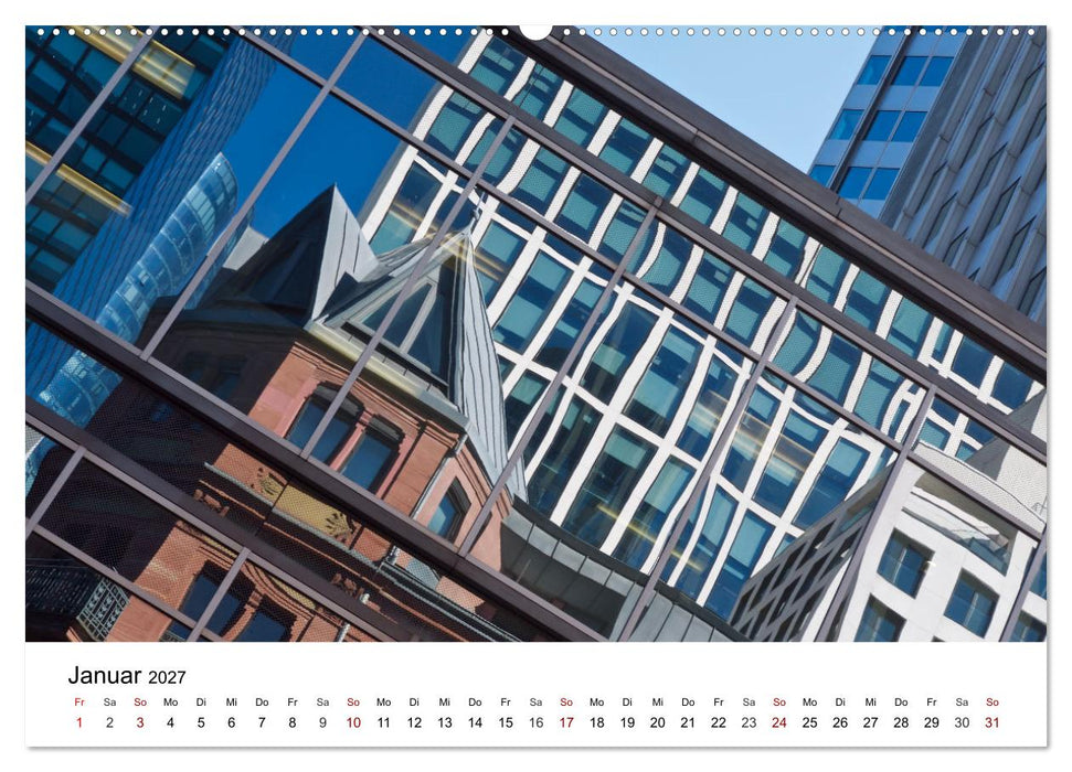 Frankfurt am Main - Fassaden (CALVENDO Premium Wandkalender 2027)