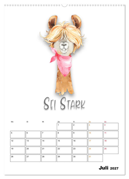 Bleib cool - Gute-Laune-Kalender (CALVENDO Premium Wandkalender 2027)