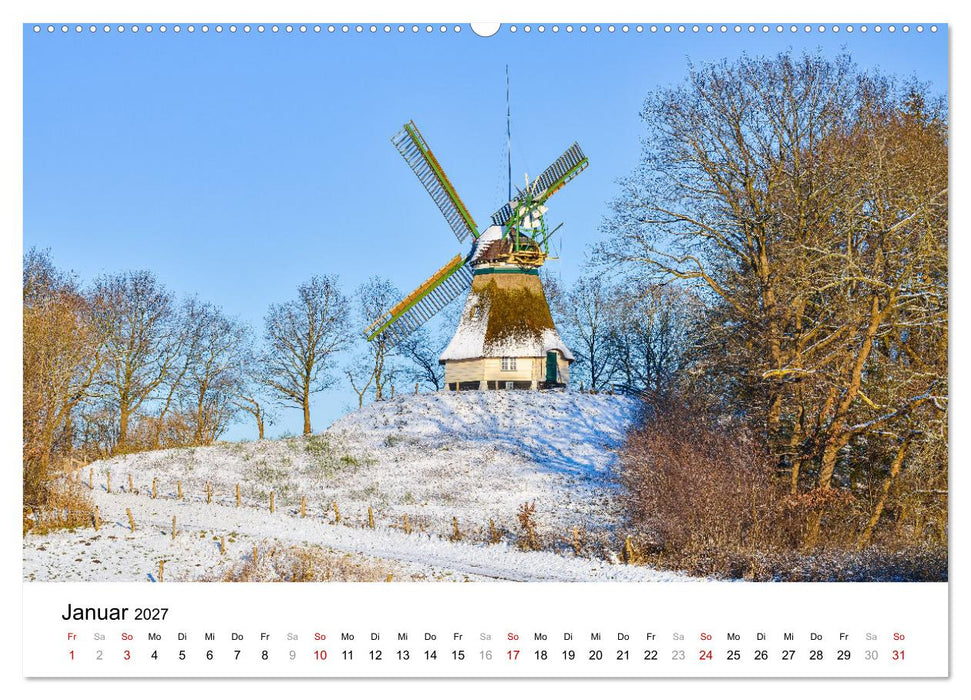 Schleswig-Holstein, ein Fest der Sinne (CALVENDO Wandkalender 2027)