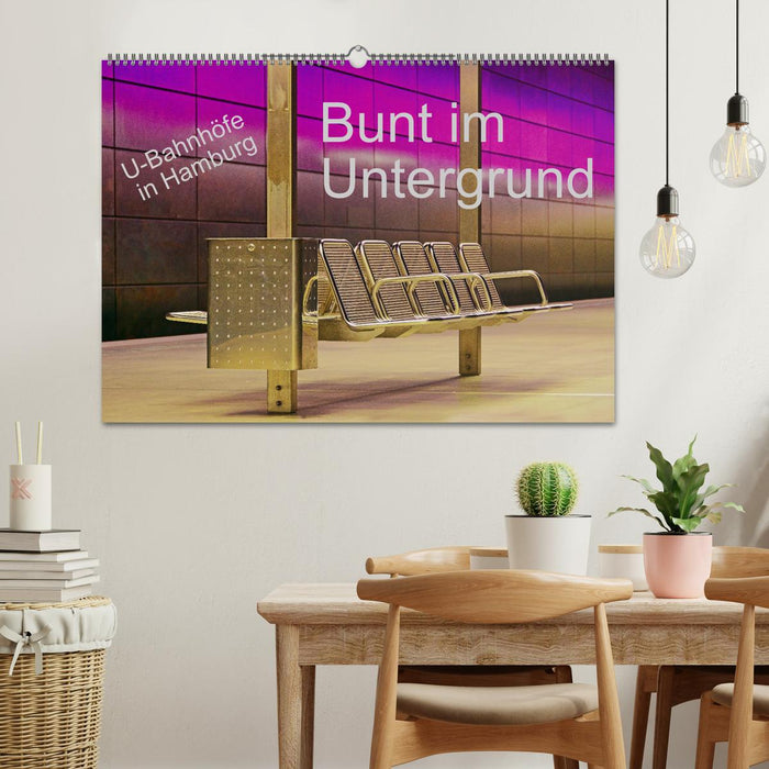 Bunt im Untergrund (CALVENDO Wandkalender 2027)