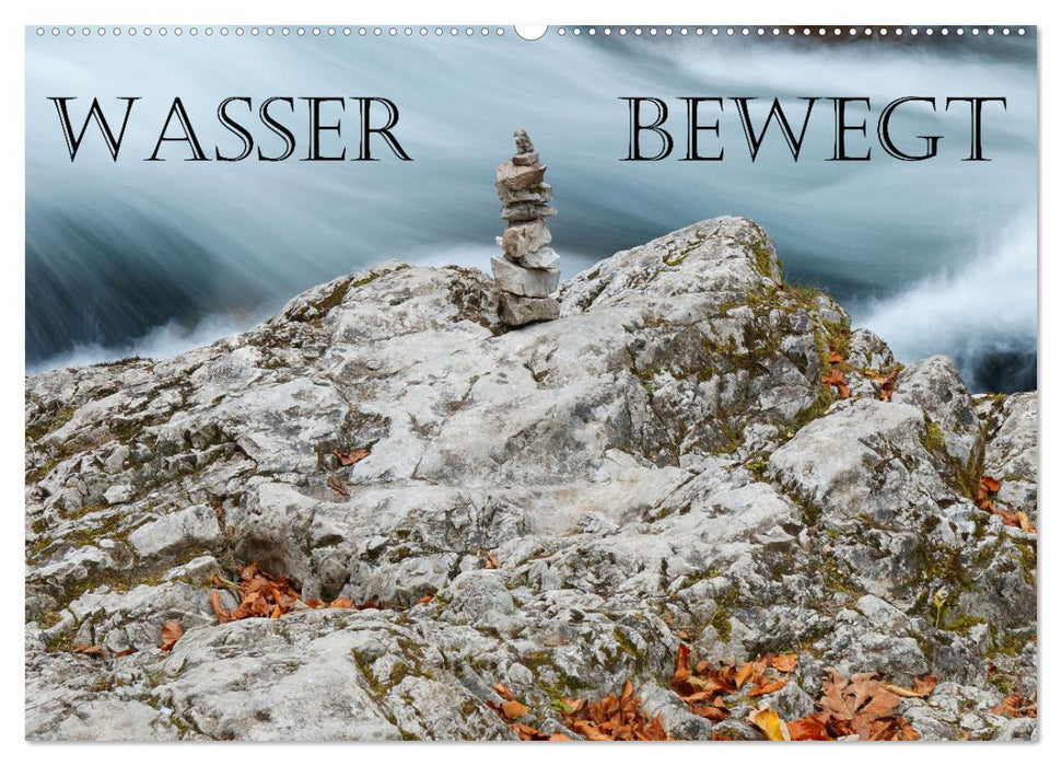 Wasser bewegt - Wasserfälle und Stromschnellen (CALVENDO Wandkalender 2027)