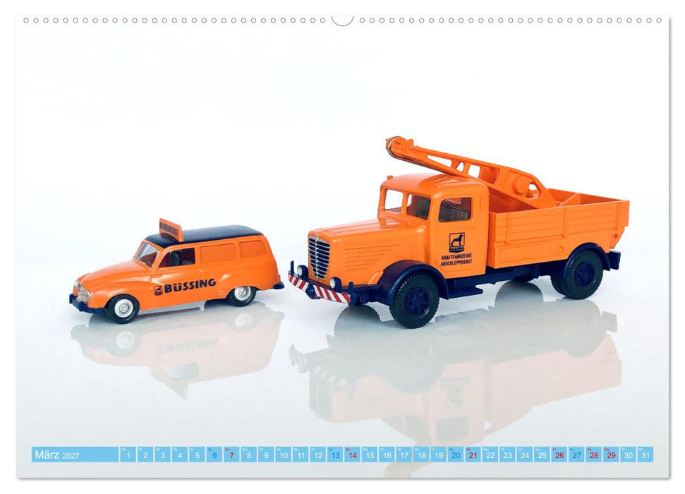 Miniaturautos aus Berlin (CALVENDO Wandkalender 2027)