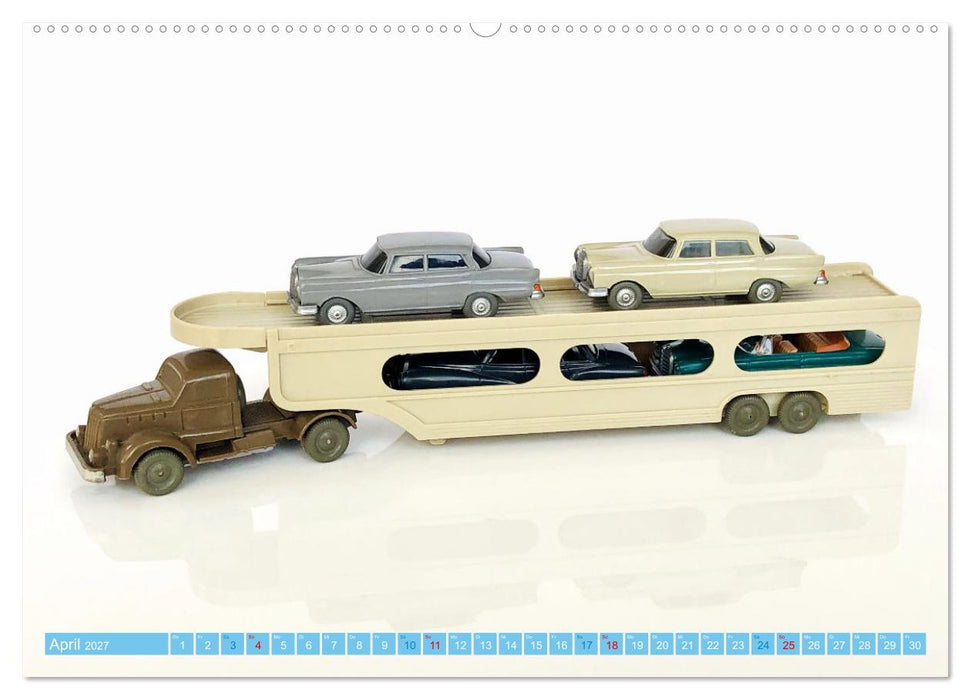 Miniaturautos aus Berlin (CALVENDO Wandkalender 2027)