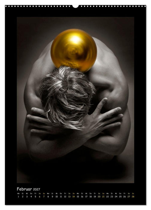 Golden Ball Männerakte exquisit (CALVENDO Wandkalender 2027)