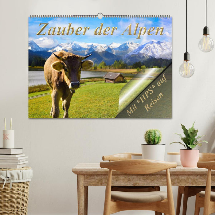 Zauber der Alpen (CALVENDO Wandkalender 2027)