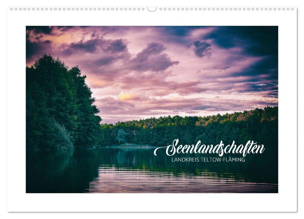 Seenlandschaften Landkreis Teltow-Fläming (CALVENDO Wandkalender 2027)
