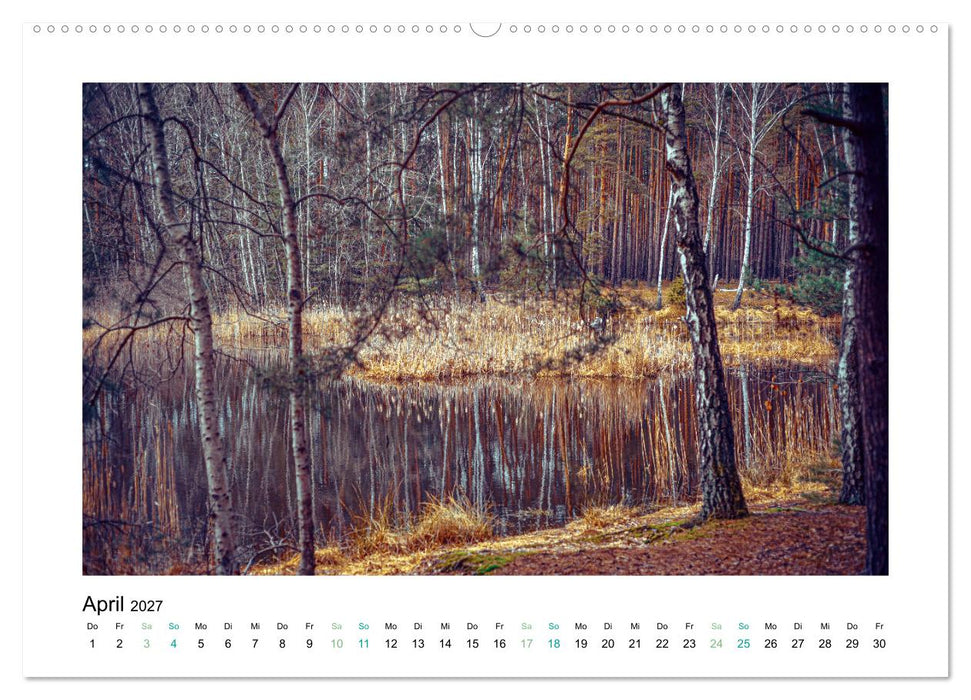 Seenlandschaften Landkreis Teltow-Fläming (CALVENDO Wandkalender 2027)