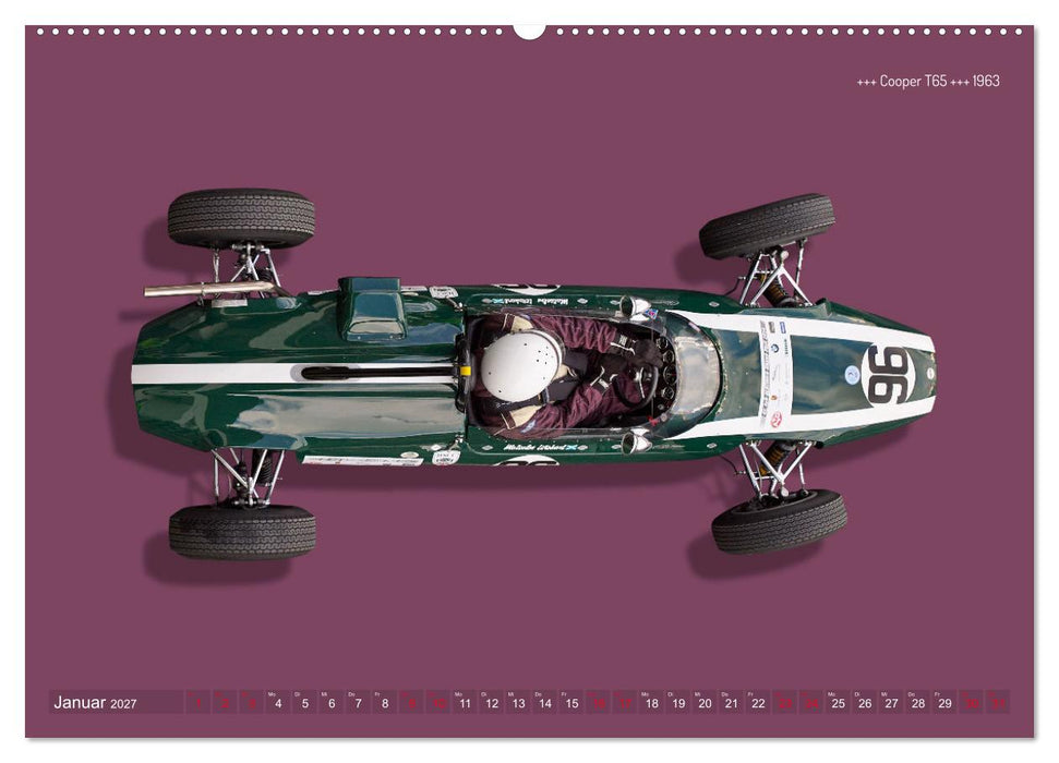 Legenden des Rennsports - Formel Junior 1955-1965 (CALVENDO Wandkalender 2027)