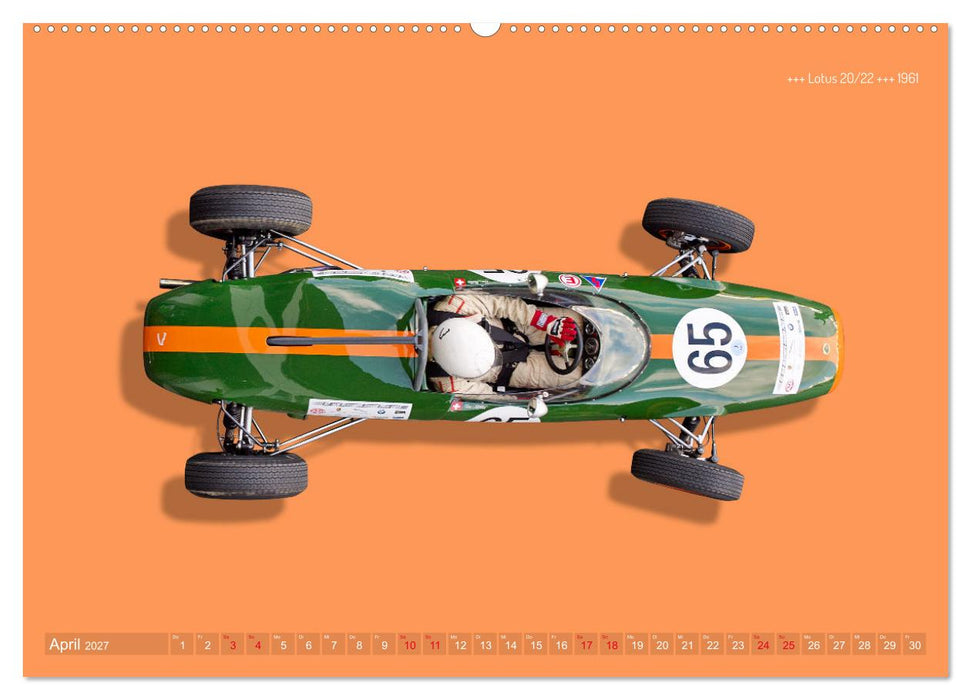 Legenden des Rennsports - Formel Junior 1955-1965 (CALVENDO Wandkalender 2027)