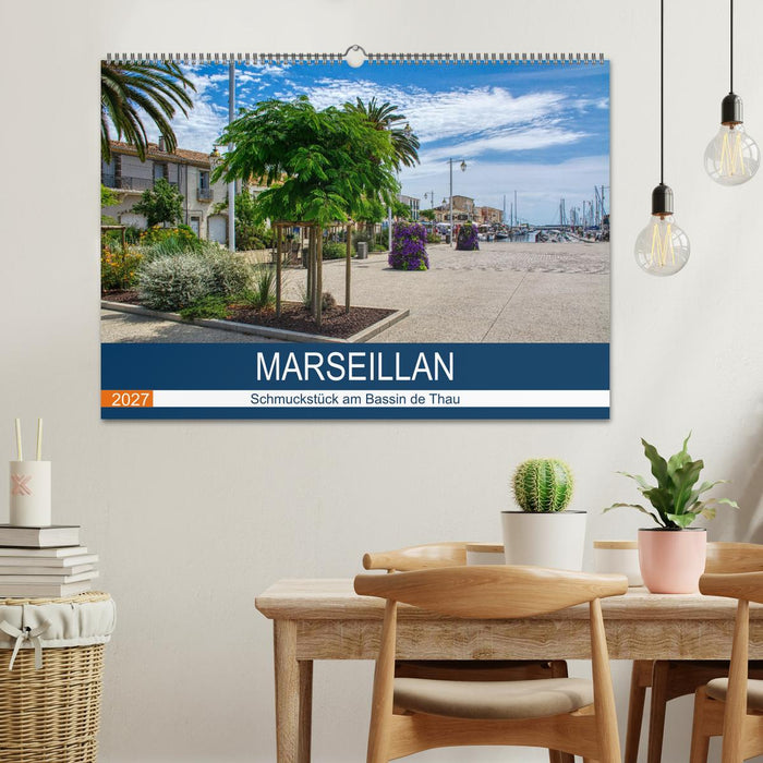 Marseillan - Schmuckstück am Bassin de Thau (CALVENDO Wandkalender 2027)