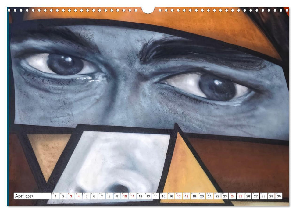 Graffiti art all over the world (CALVENDO Monthly Calendar 2027)