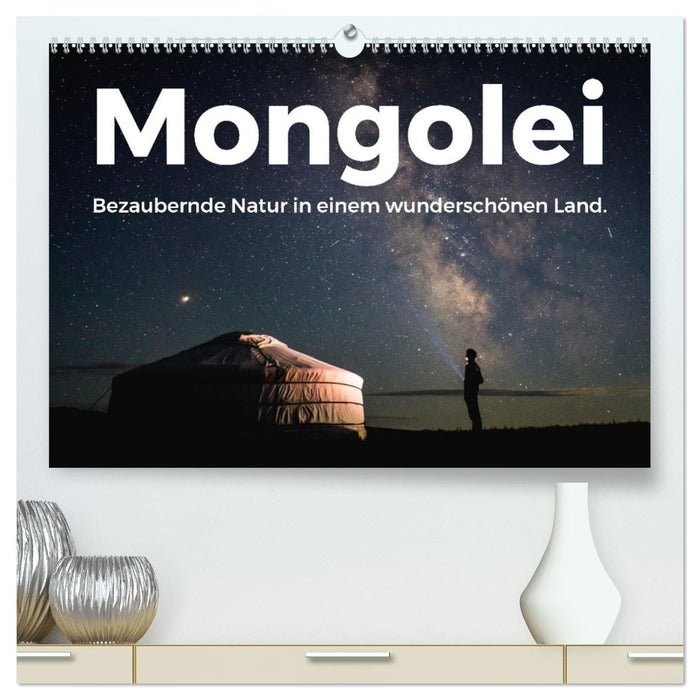 Mongolei - Bezaubernde Natur in einem wunderschönen Land. (CALVENDO Premium Wandkalender 2027)