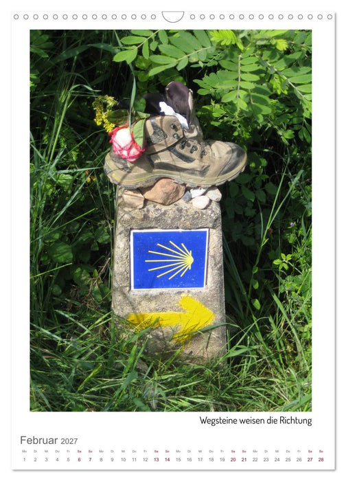 Buen Camino - Unterwegs auf dem Jakobsweg (CALVENDO Wandkalender 2027)