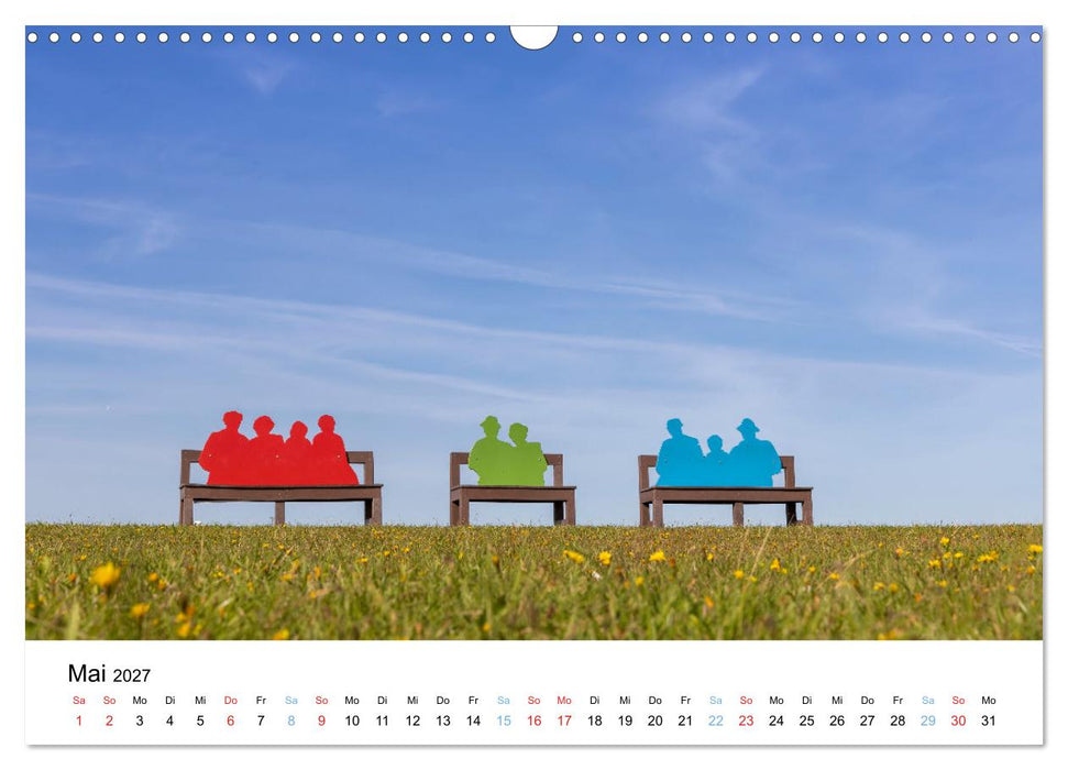 Büsum - Urlaub an der Nordsee (CALVENDO Wandkalender 2027)