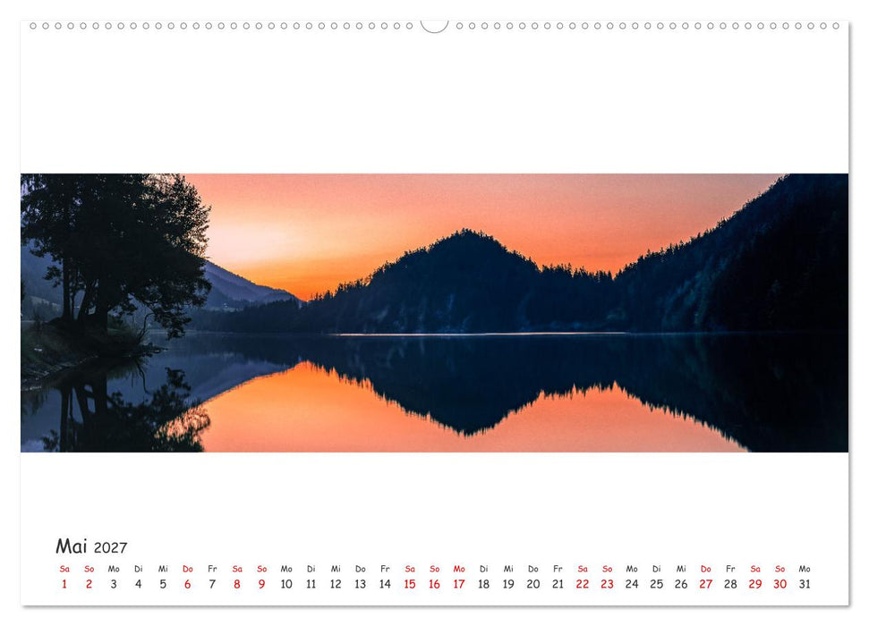 Wilder Kaiser Panorama 2027 (CALVENDO Premium Wandkalender 2027)