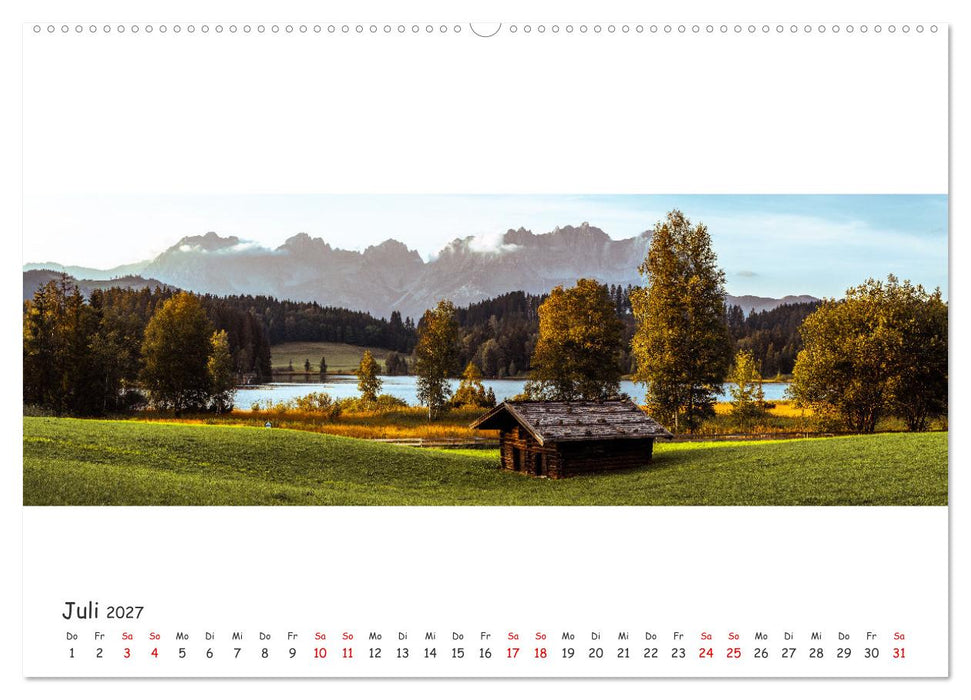 Wilder Kaiser Panorama 2027 (CALVENDO Premium Wandkalender 2027)