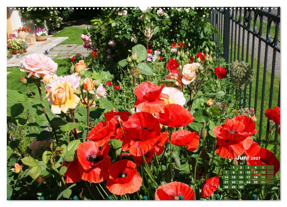 Urlaub im Garten (CALVENDO Premium Wandkalender 2027)