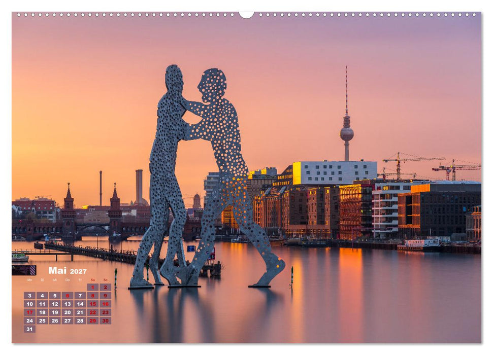 Ein Jahr Fernsehturm Berlin (CALVENDO Premium Wandkalender 2027)