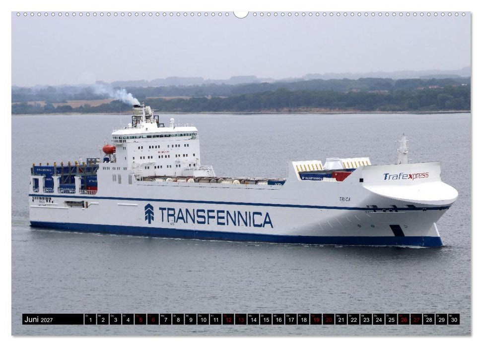 Shipspotting Travemünde (CALVENDO Premium Wandkalender 2027)